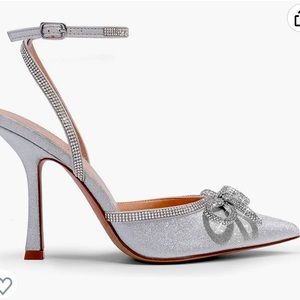 Sparkly heels - size 5.5 but fit like a size 6